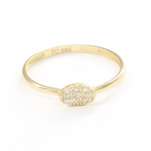 Zlatý prsten PATTIC AU 585/1000 0,9 g CA101001Y-55