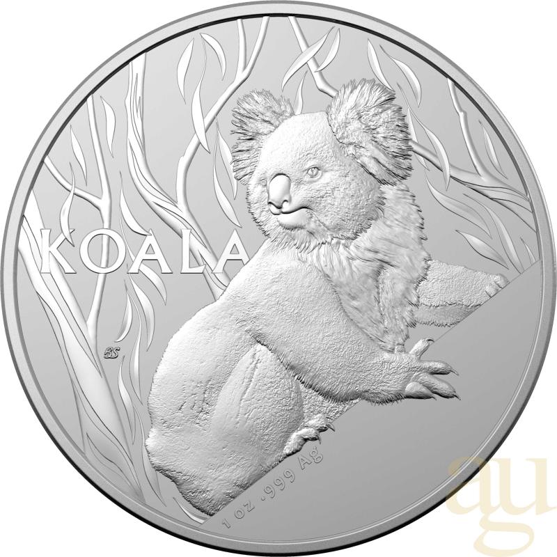 1 Unze Silbermünze Australien RAM Koala 2024