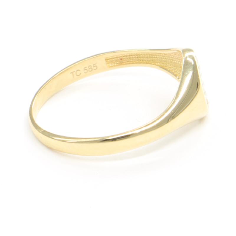 Zlatý prsten PATTIC AU 585/1000 1,75 g CA101801Y-58