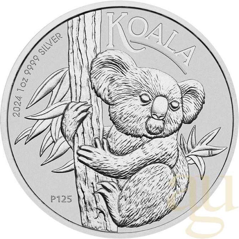 1 Unze Silbermünze Australien Koala 2024