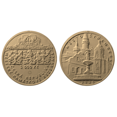 2025 - PZM 5000Kč Městská památková rezervace Štramberk Proof