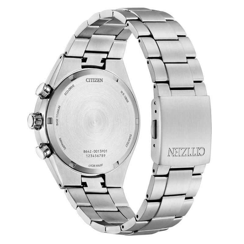 Pánské hodinky CITIZEN Sports Eco-Drive Super Titanium Chronograf CA7090-87L