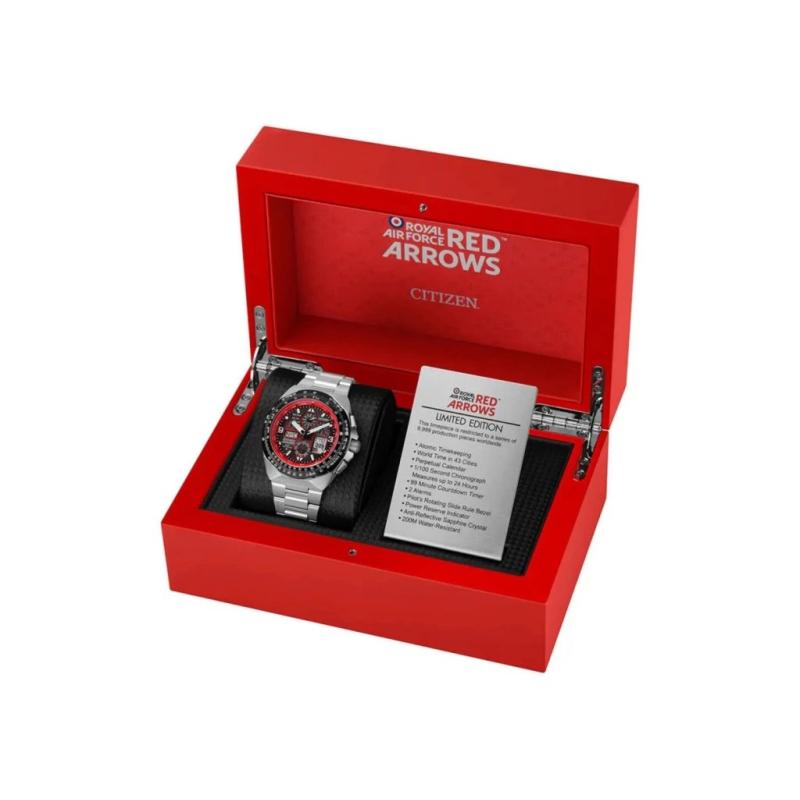 Pánské hodinky CITIZEN Red Arrows limited Eddition Promaster Sky pilot Global RC JY8126-51