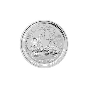 2 unce stříbrná mince Austrálie Lunar II králík 2011 2041106