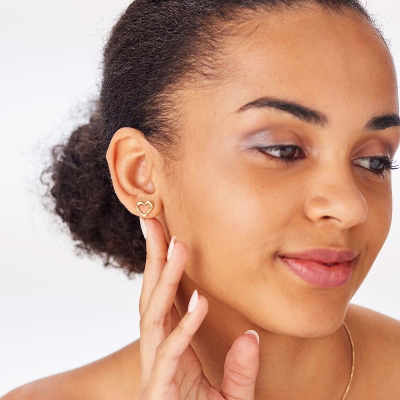 Pozlacené náušnice SAGAPO Emotion SMO22