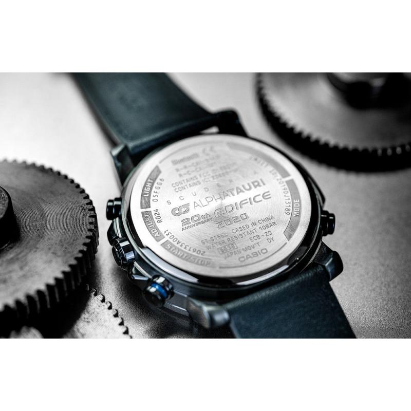 Pánské hodinky CASIO Edifice Scuderia Alphatauri 2020 Limited Edition ECB-20AT-2AER