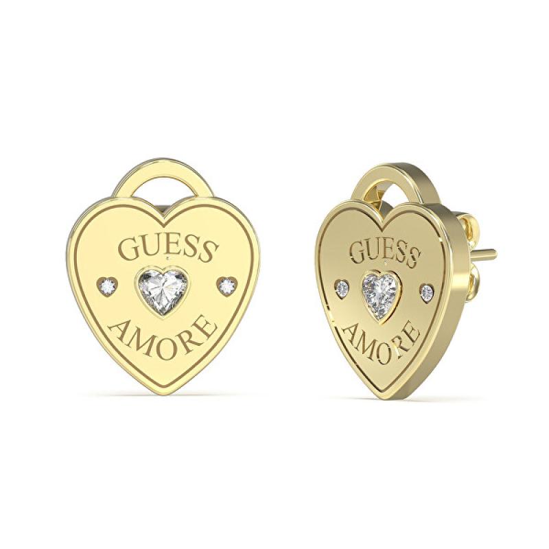 Náušnice GUESS Amore JUBE05058JWYGT/U