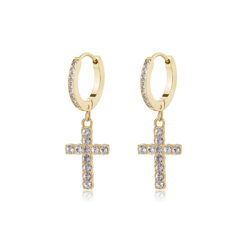 Pozlacené náušnice SAGAPO Dazzly SDZ112