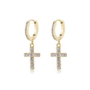 Pozlátené náušnice SAGAPO Dazzly SDZ112