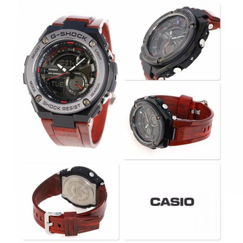 Pánské hodinky CASIO G-SHOCK G-Steel GST-210M-4A