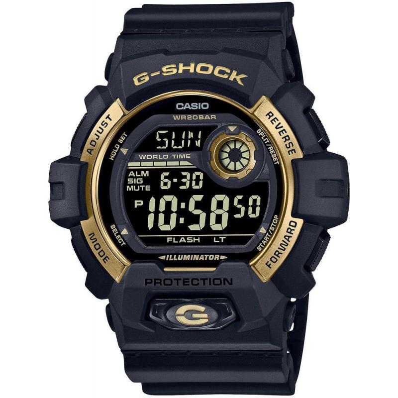 Pánské hodinky CASIO G-SHOCK Origina Black and Gold Series G-8900GB-1ER