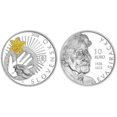 PSM 10 eur Eva Siracká – 100. výročie narodenia B.K.