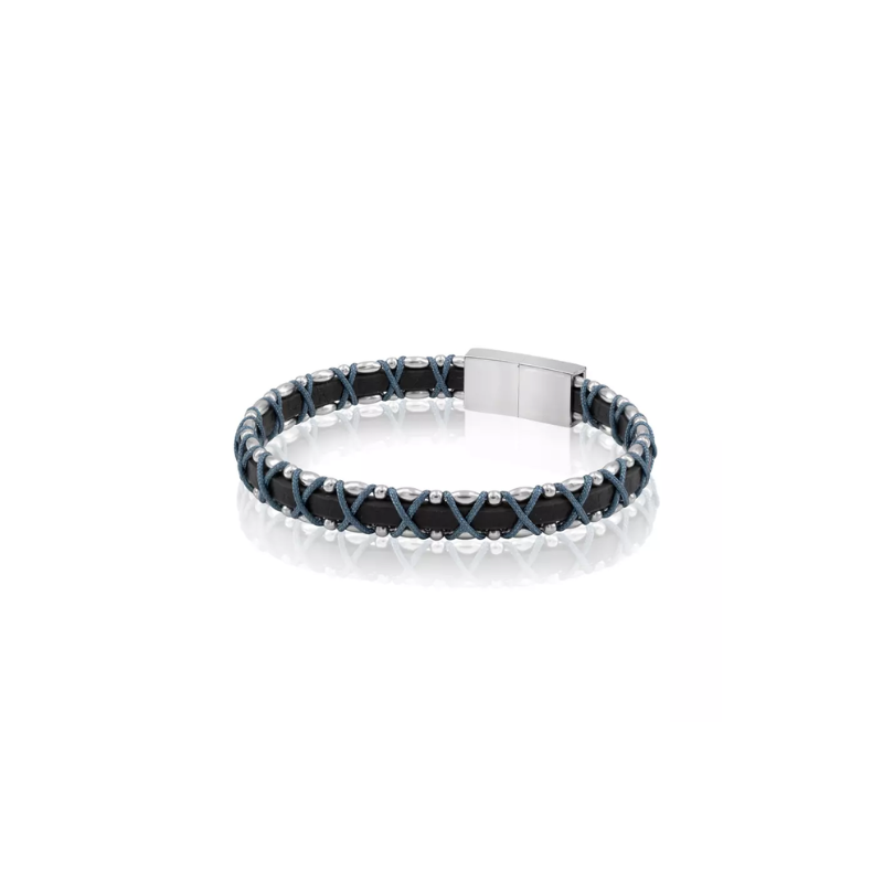 Náramek ZEADES DROMON Ebony.Ice ZMB02938