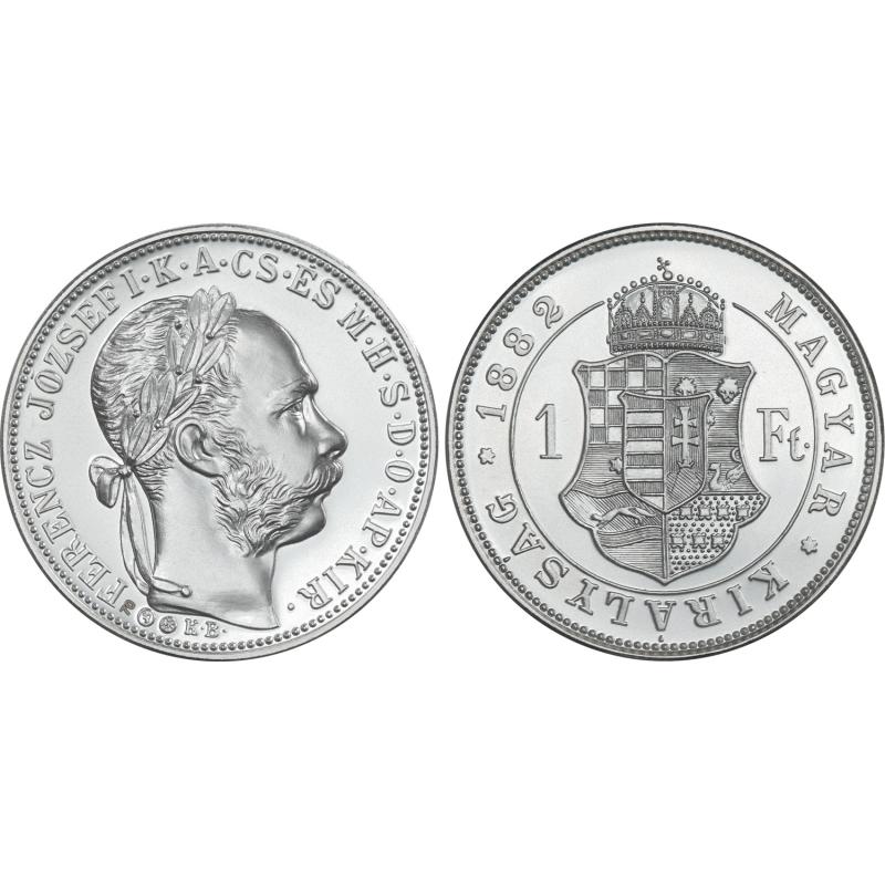 Strieborné mince Repliky zlatiek Františka Jozefa I. (1880,1882,1890) 12213