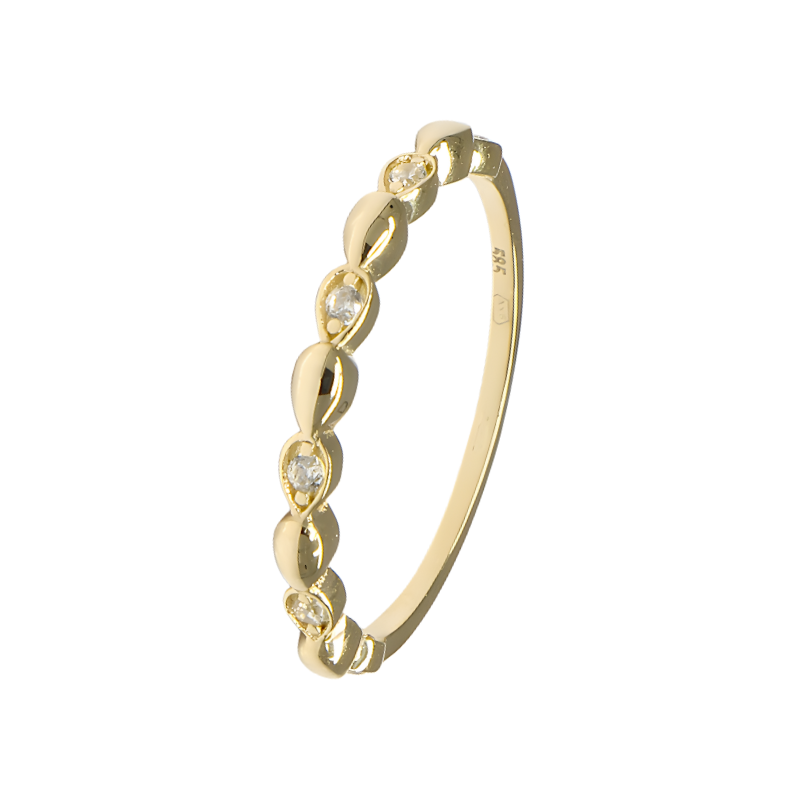 Zlatý prsten PATTIC AU 585/1000 1,25 gr GA1143201Y-57