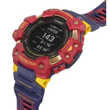 Pánské hodinky CASIO G-SHOCK Bluetooth Solar Barcelona Limited Edition GBD-H1000BAR-4ER