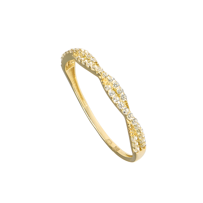 Zlatý prsten PATTIC AU 585/1000 1,05 gr GA1142201Y-59