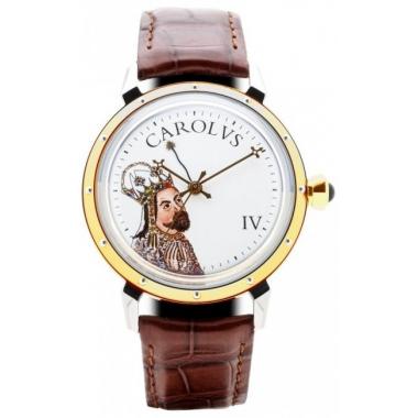 Pánské hodinky PRIM Karel IV. 95-209-340-80-1