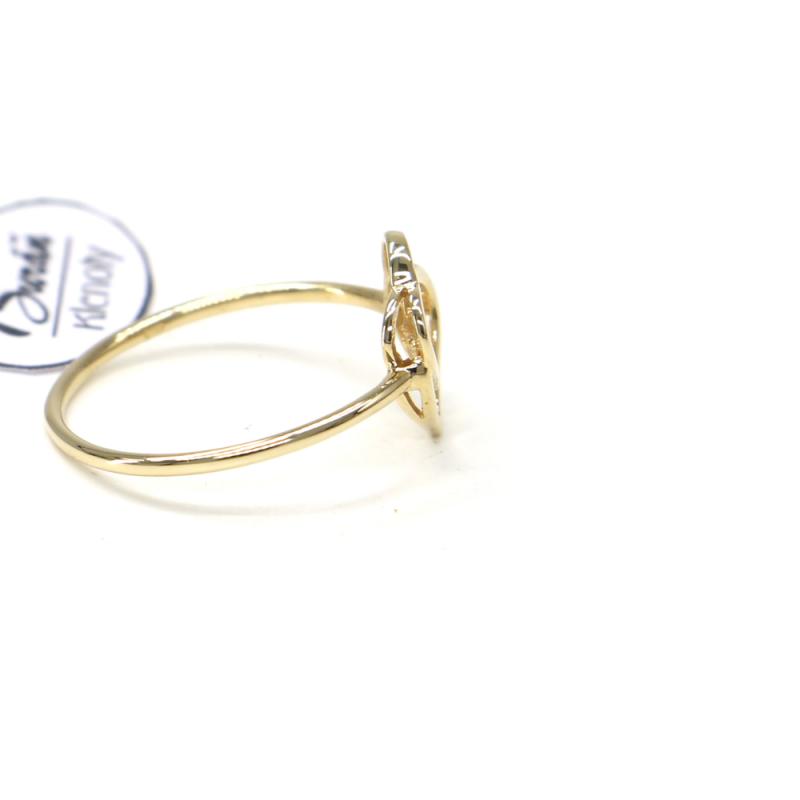 Prsteň zo žltého zlata Pattic AU 585/000 2,70 gr, BA00401