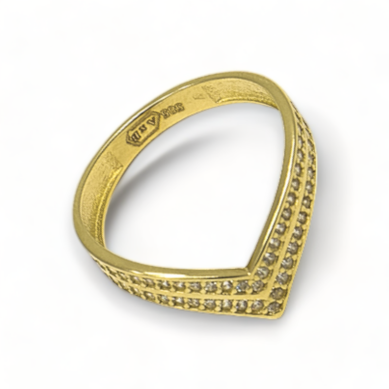 Zlatý prsteň PATTIC AU 585/1000 1,75 gr LOOZY5001Y-53