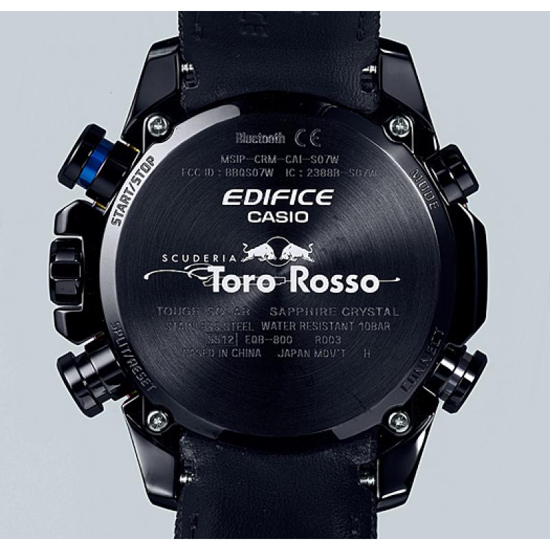 Pánské hodinky CASIO Scuderia Toro Rosso Limited Edition EQB-800TR-1A