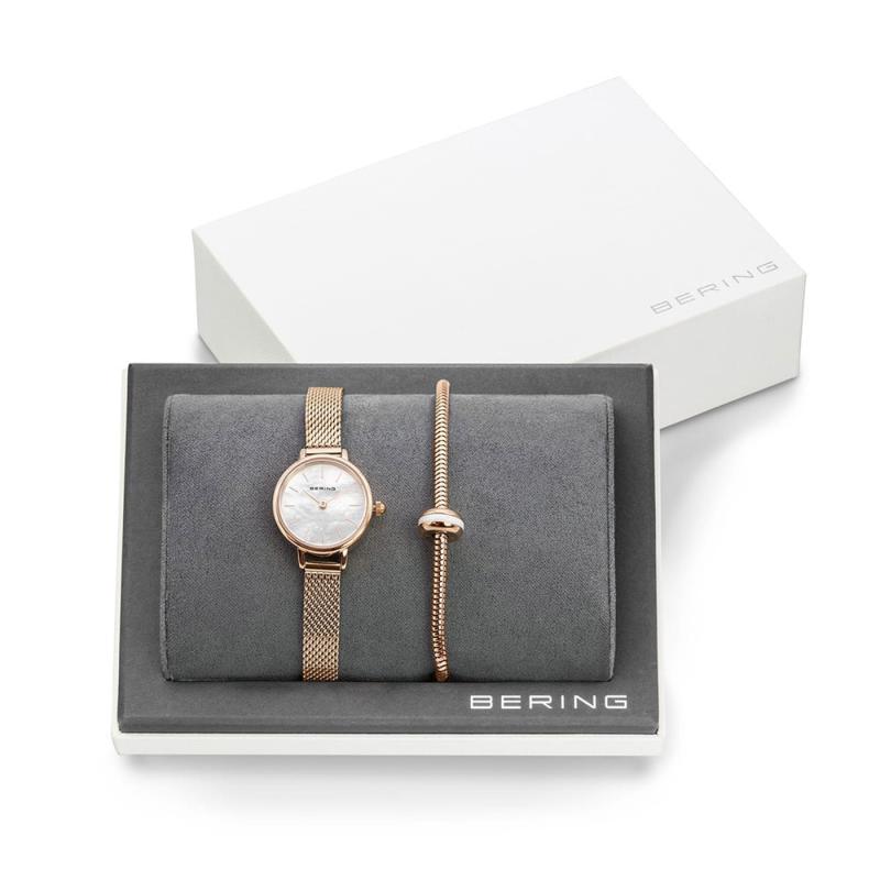 Dámské hodinky BERING SET Classic 11022-364-SET19