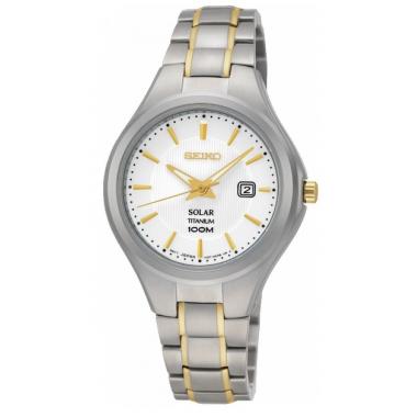 Dámske hodinky SEIKO Titanium Solar SUT203P1