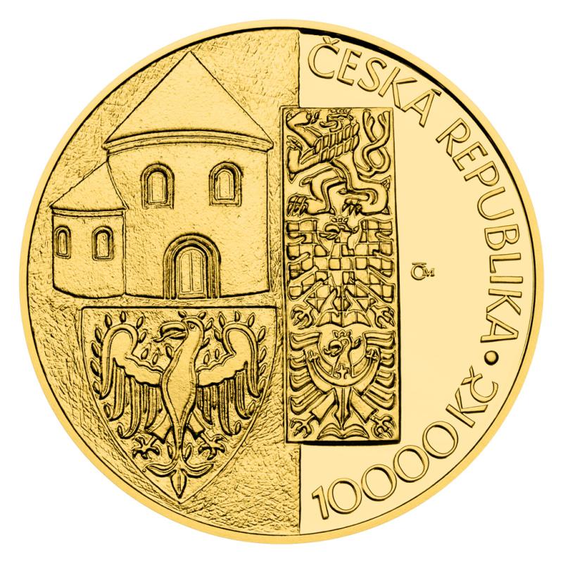2025 - PZM 10000 Kč Začátek vlády knížete Václava (1100.VÝROČÍ) 1 OZ PROOF