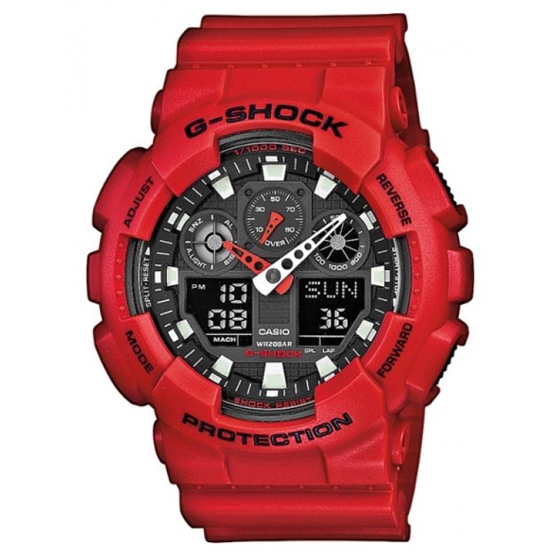 Pánské hodinky CASIO G-SHOCK GA-100B-4A