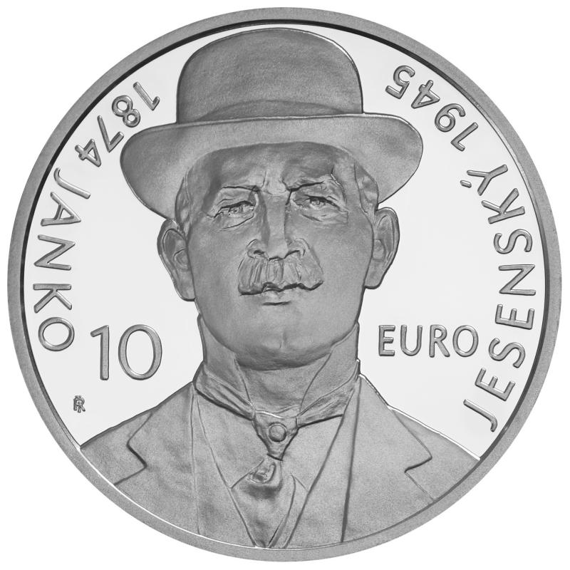 2024-PSM 10 eur Janko Jesenský - 150. výročie narodenia Proof