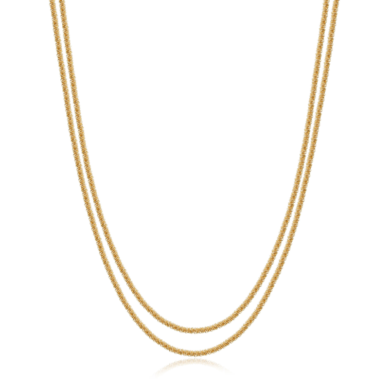 Pozlacený náhrdelník SAGAPO Chunky SHK105