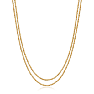 Pozlacený náhrdelník SAGAPO Chunky SHK105