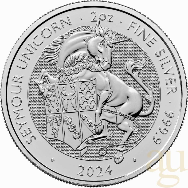 Stříbrná mince 2 oz Tudor Beasts Seymour Unicorn 2024 9406998