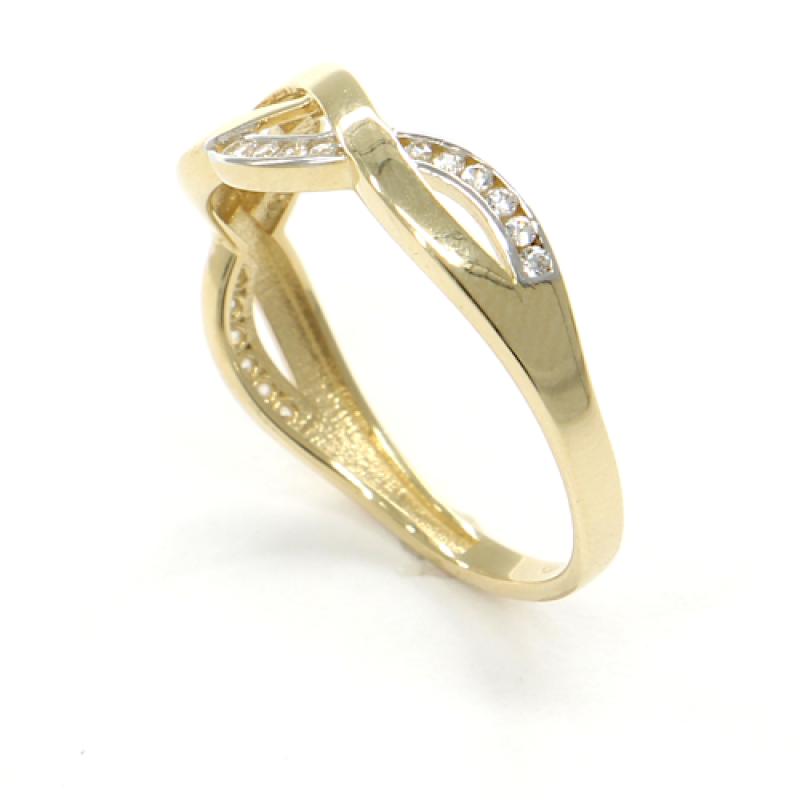 Zlatý prsteň PATTIC AU 585/1000 1,95 g CA249701Y-56