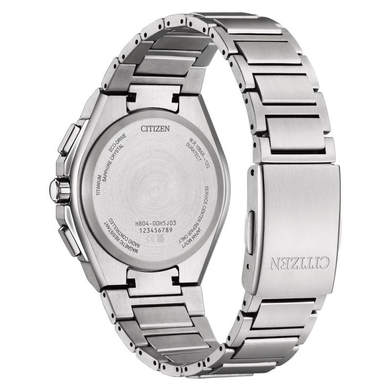 Pánské hodinky CITIZEN Eco-Drive Radio Controlled Super Titanium AT8396-59L
