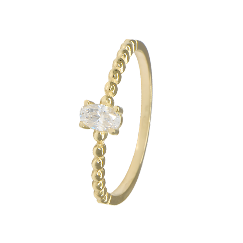 Zlatý prsten PATTIC AU 585/1000 1,20 gr GA1284401Y-56