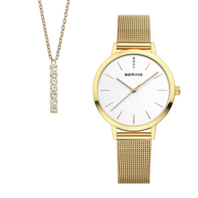 Dámské hodinky BERING Set Classic 13434-334-GWP