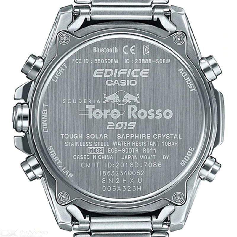 Pánské hodinky CASIO Edifice Scuderia Toro Rosso ECB-900TR-2A