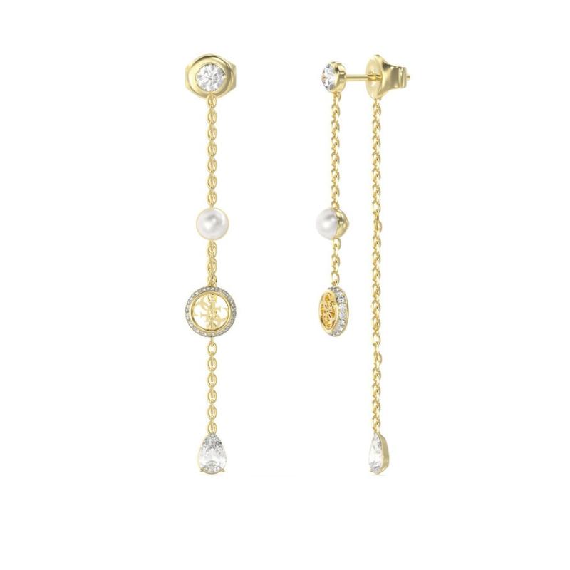 Náušnice GUESS Tiny Pearly JUBE05513JWYGT/U