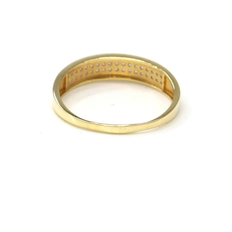 Prsteň zo žltého zlata a zirkónmi Pattic AU 585/000 2,15 gr PR111401601A