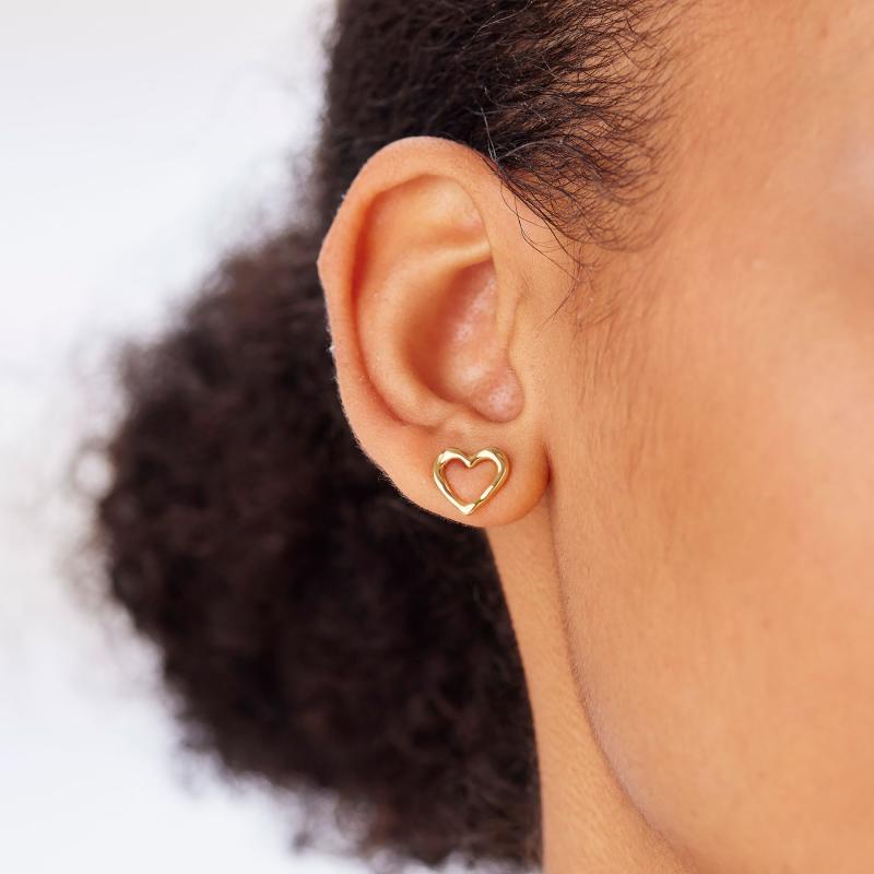 Pozlacené náušnice SAGAPO Emotion SMO22