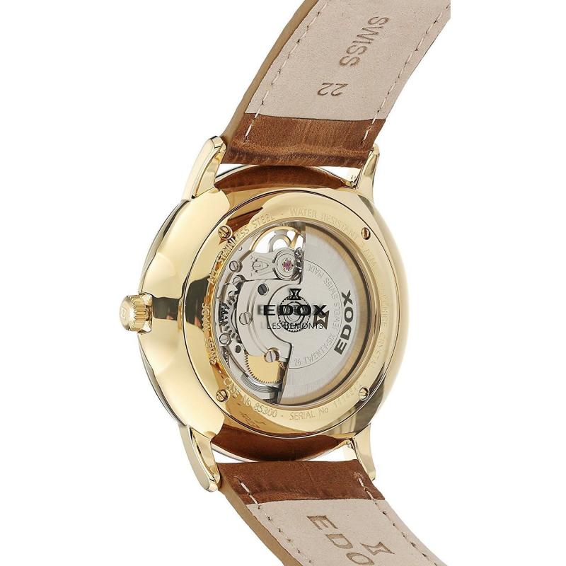 Pánské hodinky EDOX Les Bémonts Shade Of Time 85300 37J AID