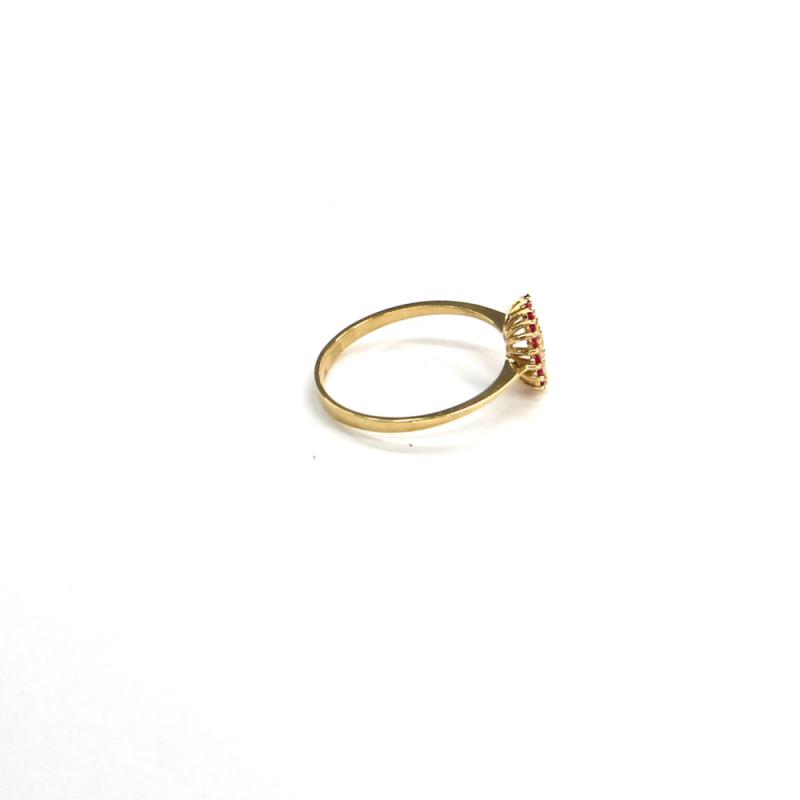 Prsten ze žlutého zlata Pattic AU 585/000 1,35 gr BV100201RY-55