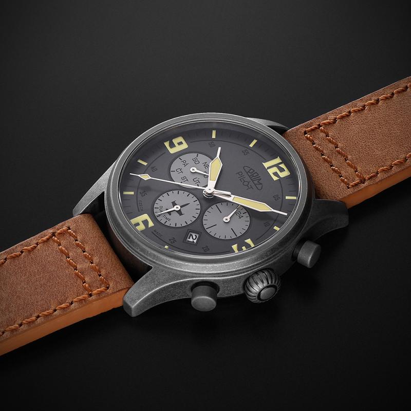 Pánské hodinky PRIM Pilot JP75 W01P.13247.C