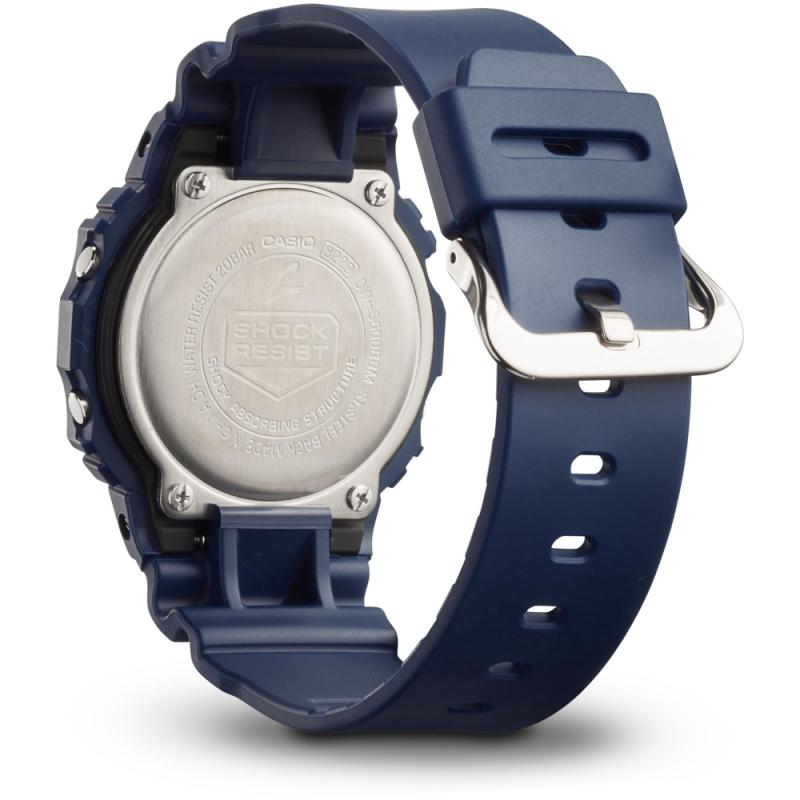 Pánské hodinky  Casio G-SHOCK Original Matte Black & Blue Series DW-5600BBM-2ER
