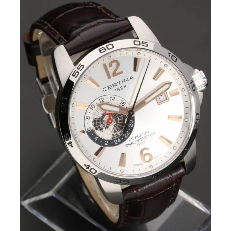 Pánske hodinky CERTINA DS Podium Chronometer GMT C034.455.16.037.01