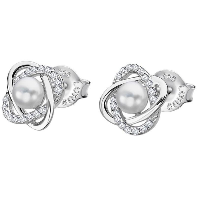 Náušnice LOTUS SILVER Pearls AG 925/1000 LP3094-4/1