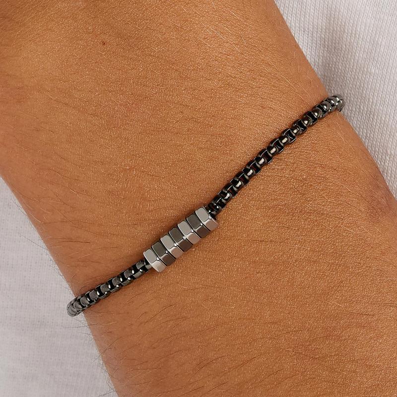 Pánský náramek SAGAPO Ripple SRP81