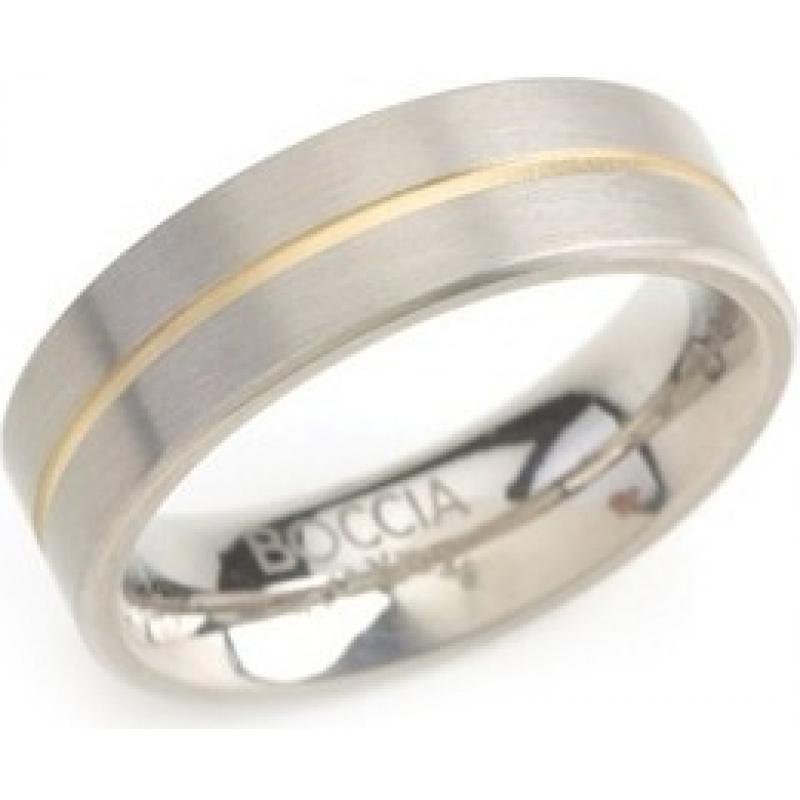 Snubní titanový prsten BOCCIA 0101-0361