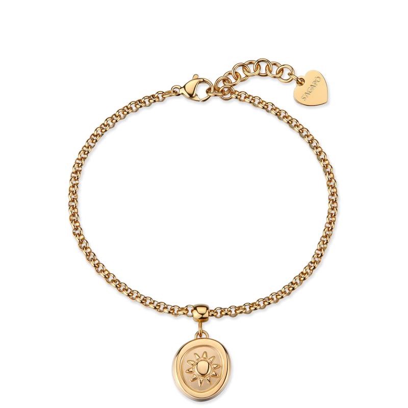 Pozlacený náramek SAGAPO Feelings SFE49